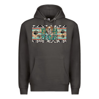 Smoke dog mom english bulldog license plate template Premium Hoodie - BarkalooDesign