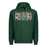 Sports Green dog mom english bulldog license plate template Premium Hoodie - BarkalooDesign