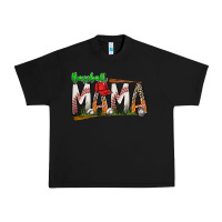 Black baseball mama Urban Heavy Tee - SublimationCraftShop