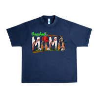 Navy baseball mama Urban Heavy Tee - SublimationCraftShop