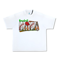 White baseball mama Urban Heavy Tee - SublimationCraftShop