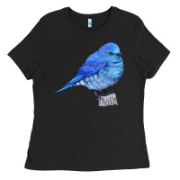 Black Mountain Bluebird Ladies Tee - LillyAllenDesigns