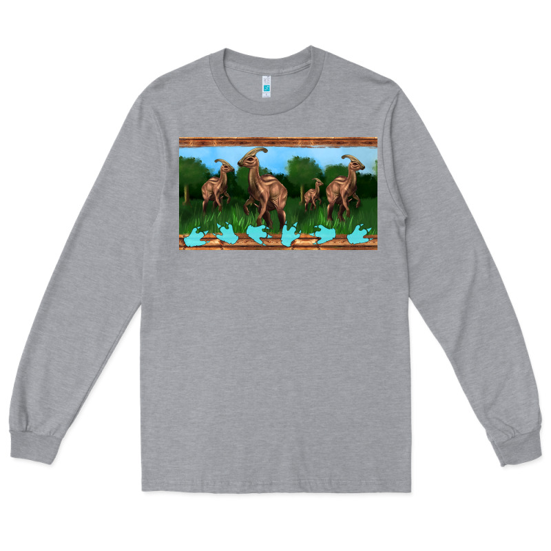 Parasaurolophus Sippy Cup Long Sleeve Tee by Artiststas | Teevron