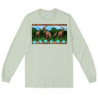 Matcha parasaurolophus sippy cup Long Sleeve Tee - Artiststas