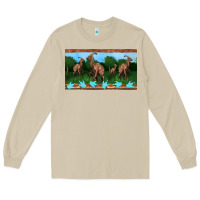 Mushroom parasaurolophus sippy cup Long Sleeve Tee - Artiststas