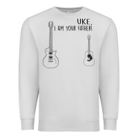 Dove Grey uke i'm your father Premium Sweatshirt - Bettercallsaul