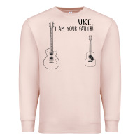 Pale Pink uke i'm your father Premium Sweatshirt - Bettercallsaul