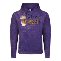 Cloud Purple but first coffee Vintage Hoodie - BarkalooDesign