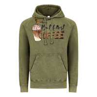 Vintage Olive but first coffee Vintage Hoodie - BarkalooDesign