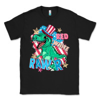 Black Red white rawr Classic Tee - FaDigitalArtStudio