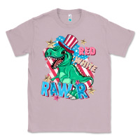 Lilac Red white rawr Classic Tee - FaDigitalArtStudio