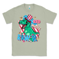 Matcha Red white rawr Classic Tee - FaDigitalArtStudio