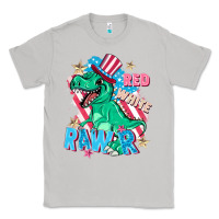 Moon Dust Red white rawr Classic Tee - FaDigitalArtStudio