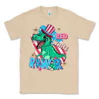 Mushroom Red white rawr Classic Tee - FaDigitalArtStudio