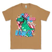 Toasted Coconut Red white rawr Classic Tee - FaDigitalArtStudio