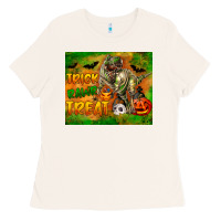 Bone Trick Rawr Treat Ladies Tee - LillyAllenDesigns