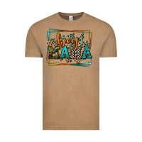 Vintage Coffee leopard camo boy mama Mother's Day Vintage Tee - LillyAllenDesigns