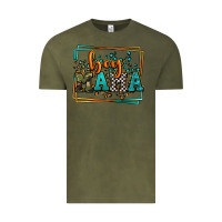 Vintage Olive leopard camo boy mama Mother's Day Vintage Tee - LillyAllenDesigns