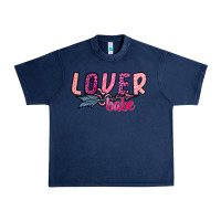 Navy Lover Babe Urban Heavy Tee - SublimationCraftShop