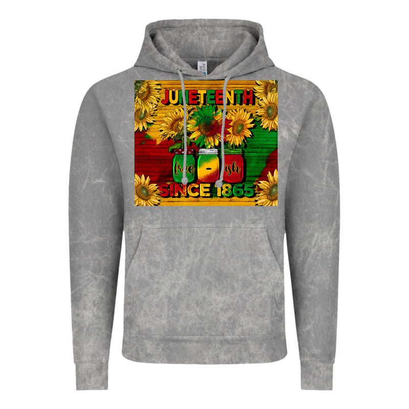 Juneteenth Since 1865 Tumbler Vintage Hoodie by BarkalooDesign | Teevron