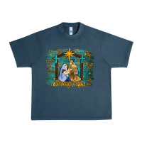 Midnight Navy oh holy night western Urban Heavy Tee - RanaPortraitStore