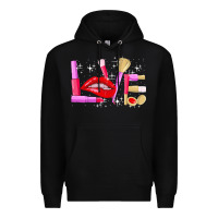 Black makeup artist t  shirt makeup artist love cosmetician fashion t  shirt Premium Hoodie - linhVisuals
