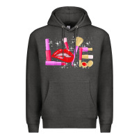Charcoal Heather makeup artist t  shirt makeup artist love cosmetician fashion t  shirt Premium Hoodie - linhVisuals