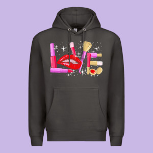 Makeup Artist T  Shirt Makeup Artist Love Cosmetician Fashion T  Shirt Premium Hoodie Designed By Linhvisuals