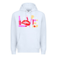 White makeup artist t  shirt makeup artist love cosmetician fashion t  shirt Premium Hoodie - linhVisuals
