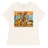 Bone fall rabbit  mousepad Ladies Tee - LillyAllenDesigns