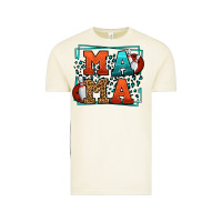 Vintage Arctic Bowling mama leopard frame Mother's Day Vintage Tee - LillyAllenDesigns