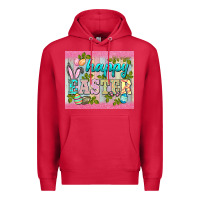 Cardinal happy easter mousepad Premium Hoodie - BarkalooDesign