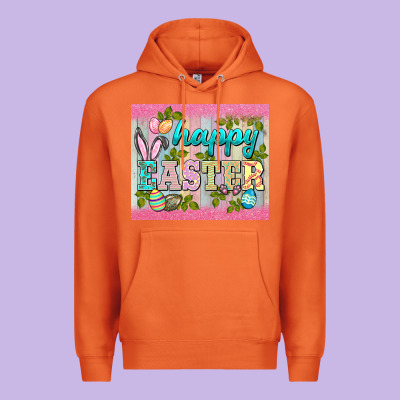 Happy Easter Mousepad Premium Hoodie Designed By Barkaloodesign