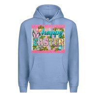 Colony Blue happy easter mousepad Premium Hoodie - BarkalooDesign