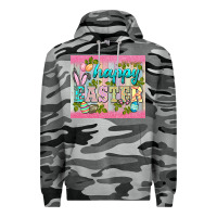 Slate Camo happy easter mousepad Premium Hoodie - BarkalooDesign