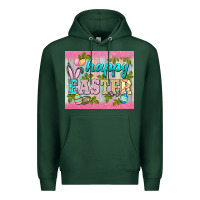Sports Green happy easter mousepad Premium Hoodie - BarkalooDesign
