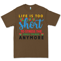 Cacao life is too to stress the small things anymo Premium Tee - CowhideDigitalArt