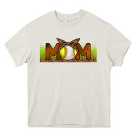 Baseball And Softball Mom Libbey Glass Heavy Core Tee | Teevron