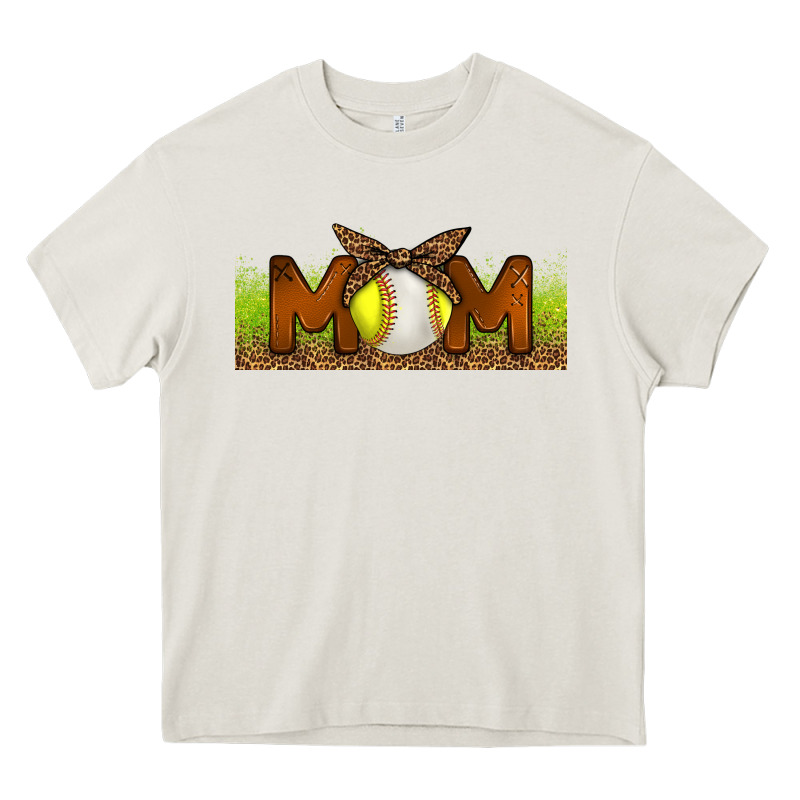 Baseball And Softball Mom Libbey Glass Heavy Core Tee by BundleAndBundleShop | Teevron