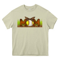 Mossy Baseball And Softball Mom Libbey Glass Heavy Core Tee - BundleAndBundleShop