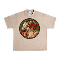 French Oak Spanish Goat Christmas Urban Heavy Tee - LillyAllenDesigns