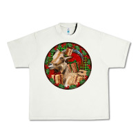 Pistachio Spanish Goat Christmas Urban Heavy Tee - LillyAllenDesigns