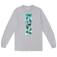 Moon Dust dinosaurs pen wrap Long Sleeve Tee - Artiststas