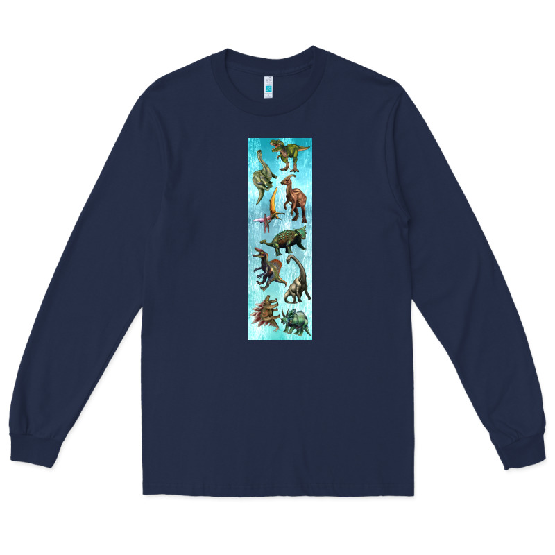 Dinosaurs Pen Wrap Long Sleeve Tee by Artiststas | Teevron