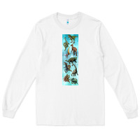 White dinosaurs pen wrap Long Sleeve Tee - Artiststas