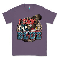Lavender I back the blue Classic Tee - FaDigitalArtStudio