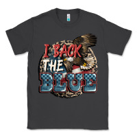 Smoke I back the blue Classic Tee - FaDigitalArtStudio