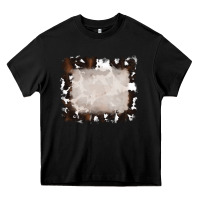 Black cowhide frames background Heavy Core Tee - RanaPortraitStore