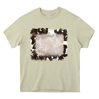 Mossy cowhide frames background Heavy Core Tee - RanaPortraitStore