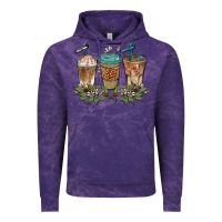 Cloud Purple western coffees Vintage Hoodie - BarkalooDesign